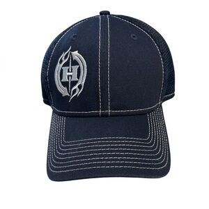 Hellanbach New Era Navy Blue Hat with Silver Embroidery